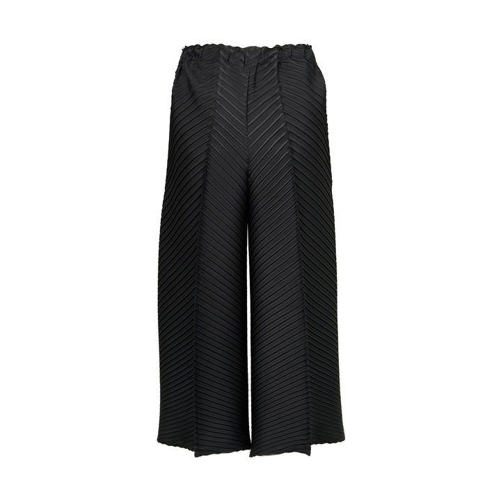 Plaster Pleats Solid Pants