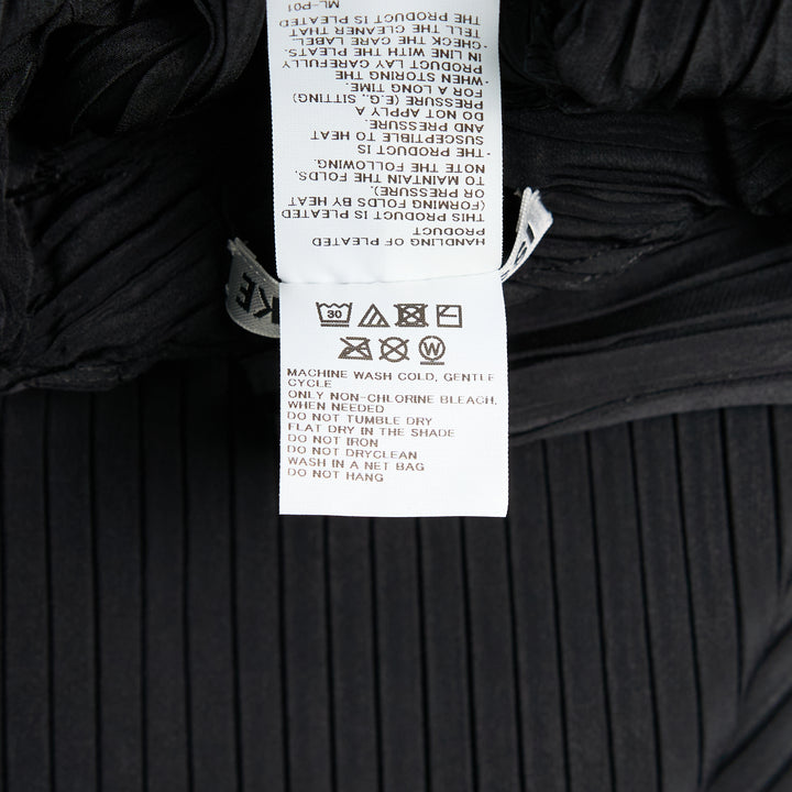 Plaster Pleats Solid Pants