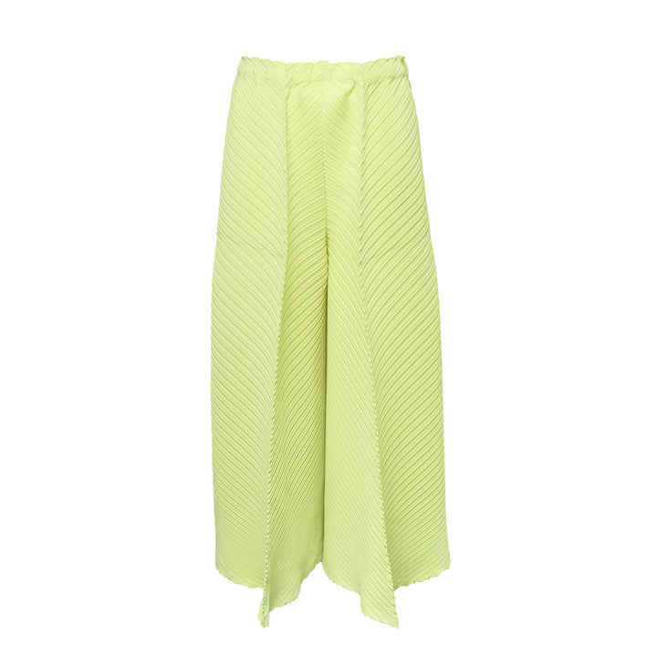 Plaster Pleats Solid Pants