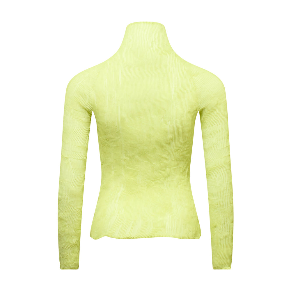 ISSEY MIYAKE Chiffon Twist Woven Top - view 2