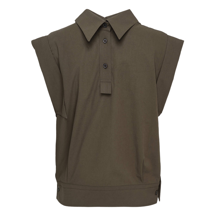 ISSEY MIYAKE Odd Shirt 2 Woven Top – Available at Club 21, Official Retailer in Singapore, Malaysia & Thailand with Global Shipping Online