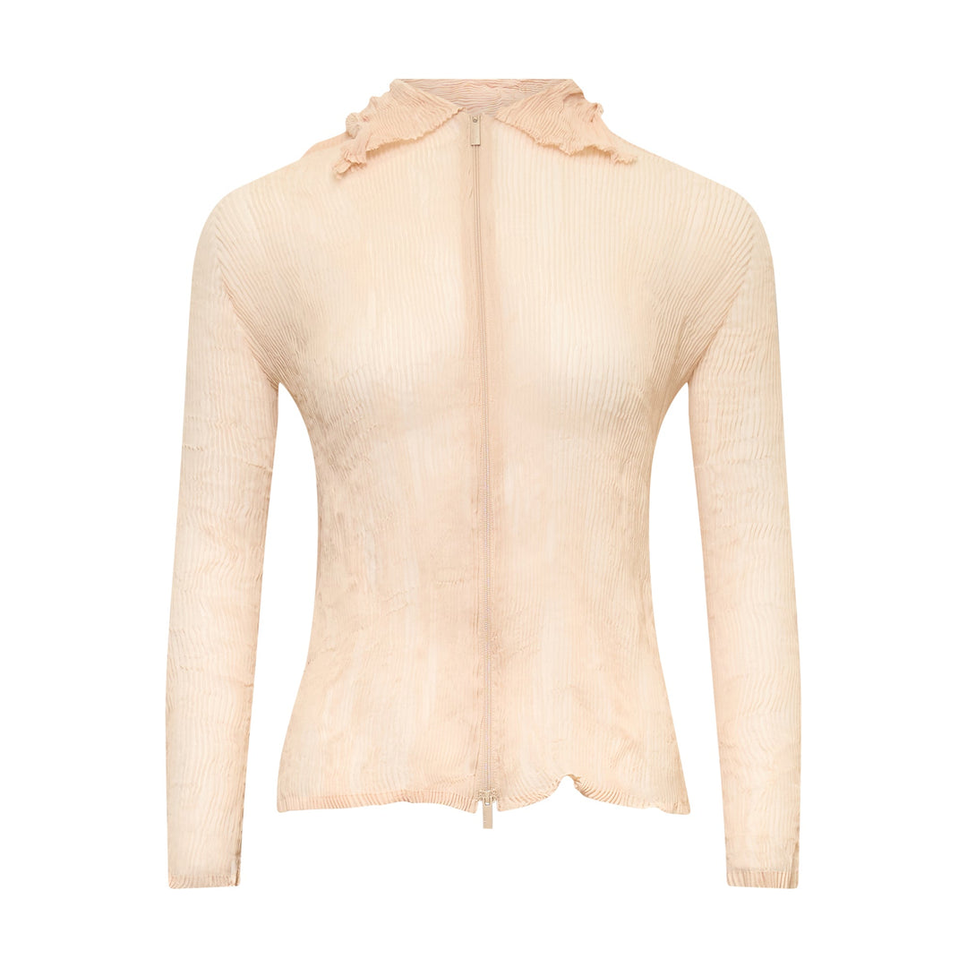 Chiffon Twist Cardigan
