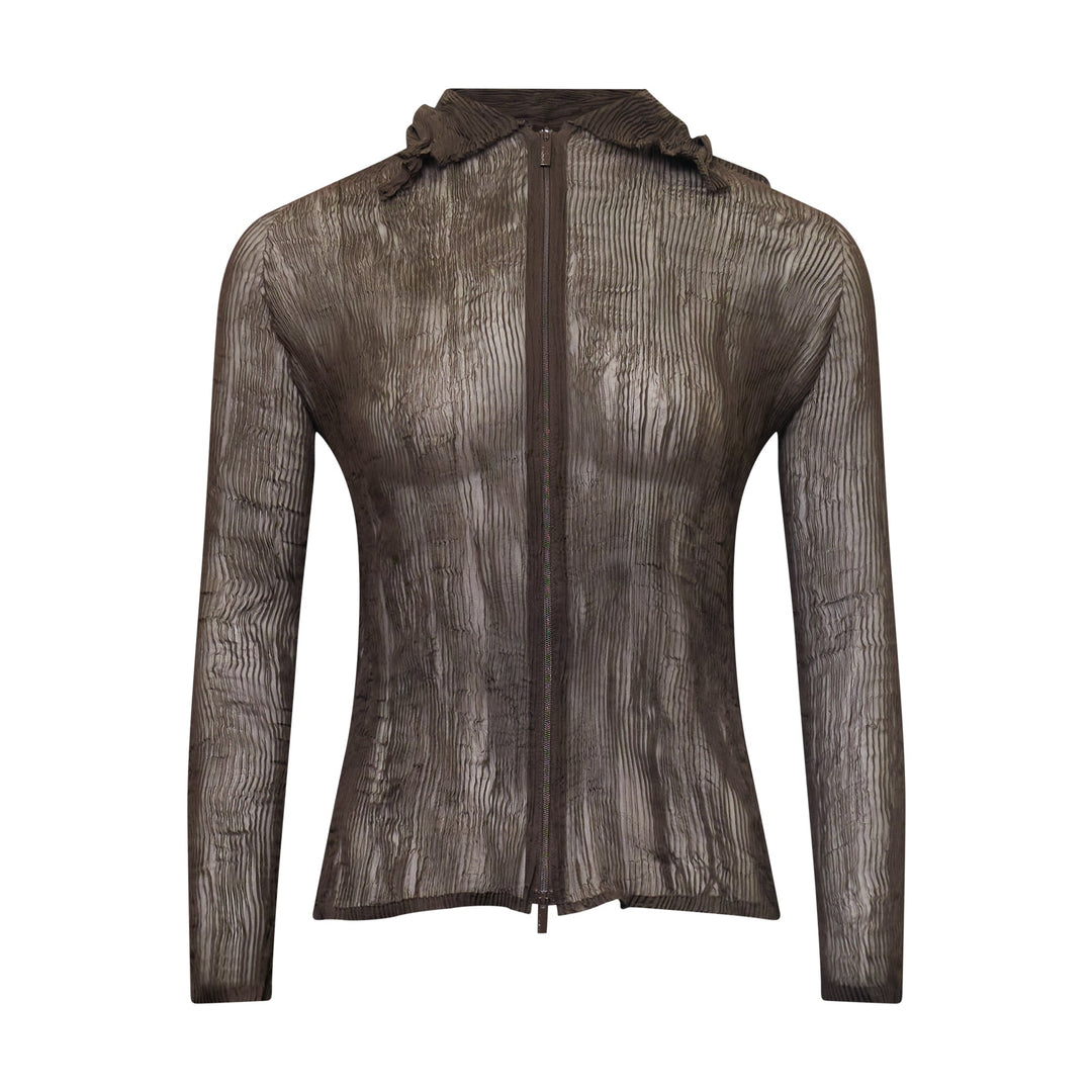 Chiffon Twist Cardigan