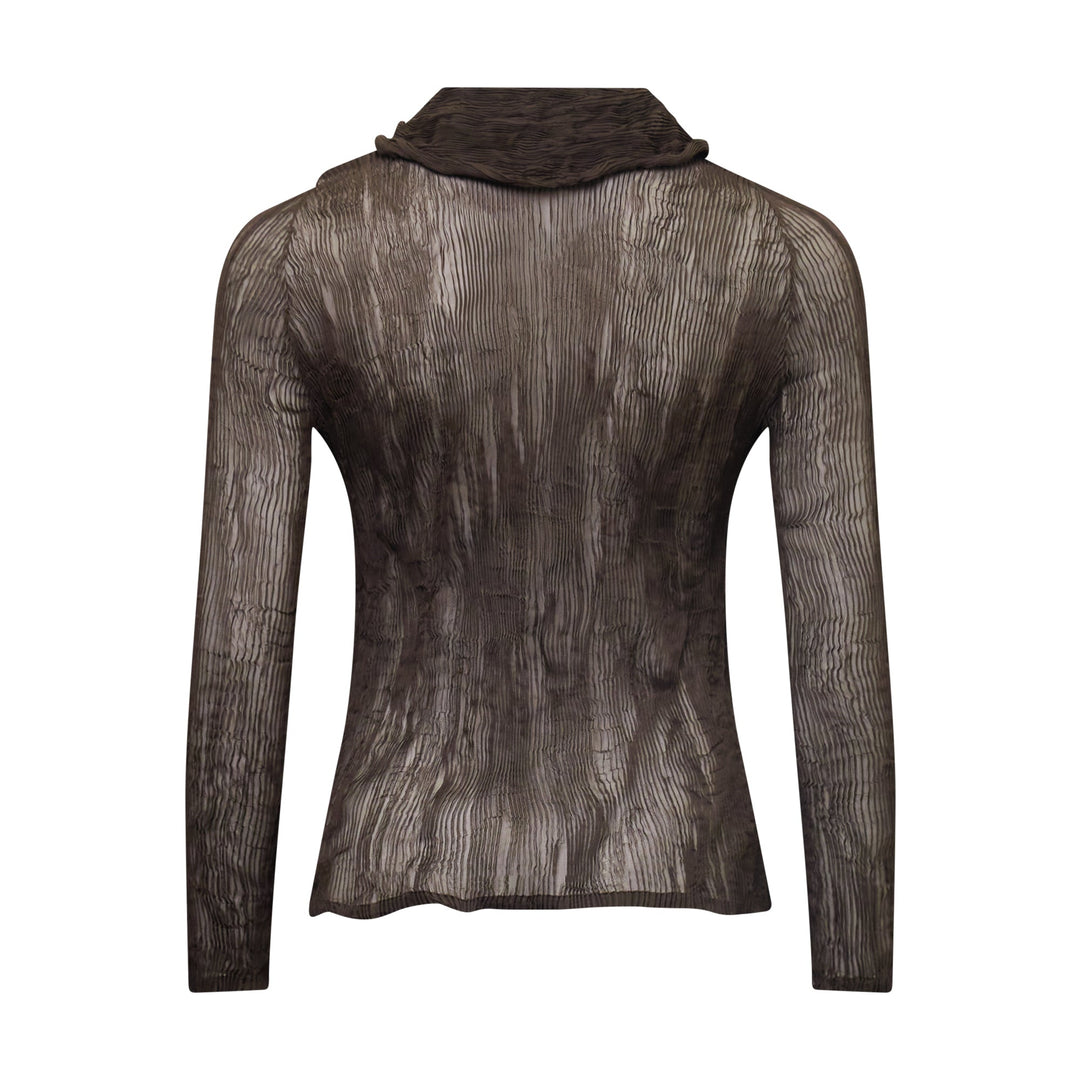 Chiffon Twist Cardigan