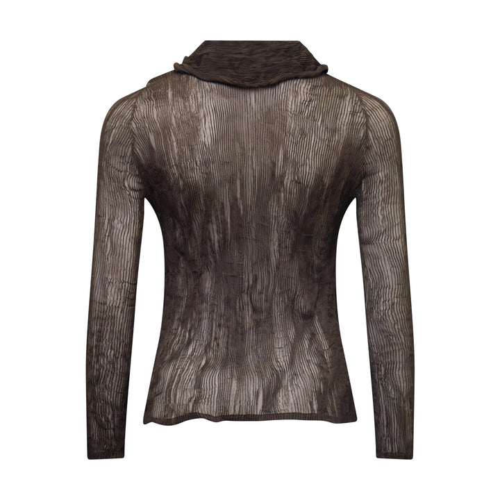 Chiffon Twist Cardigan