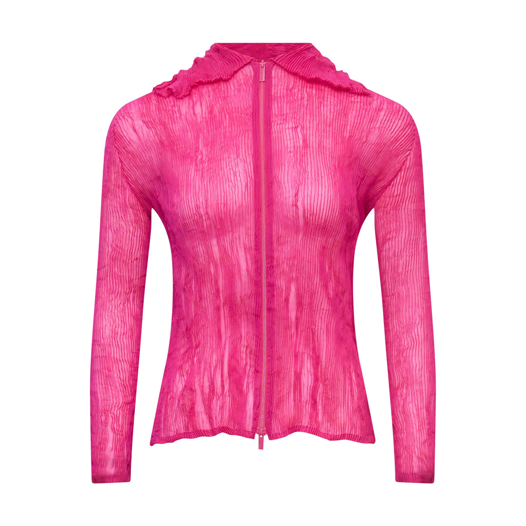Chiffon Twist Cardigan
