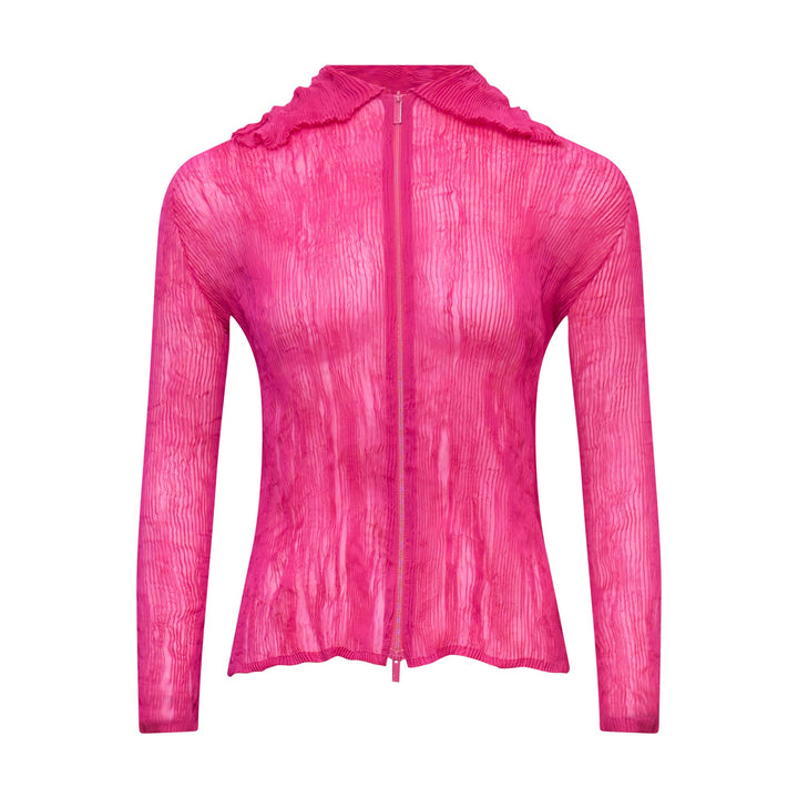 Chiffon Twist Cardigan
