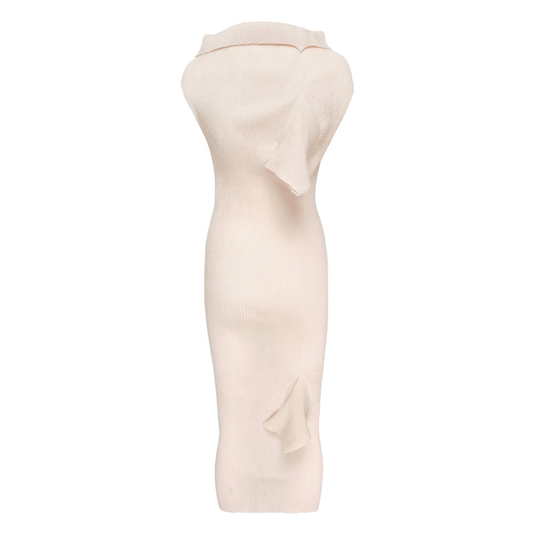Adventitious High Neck Knit Dress