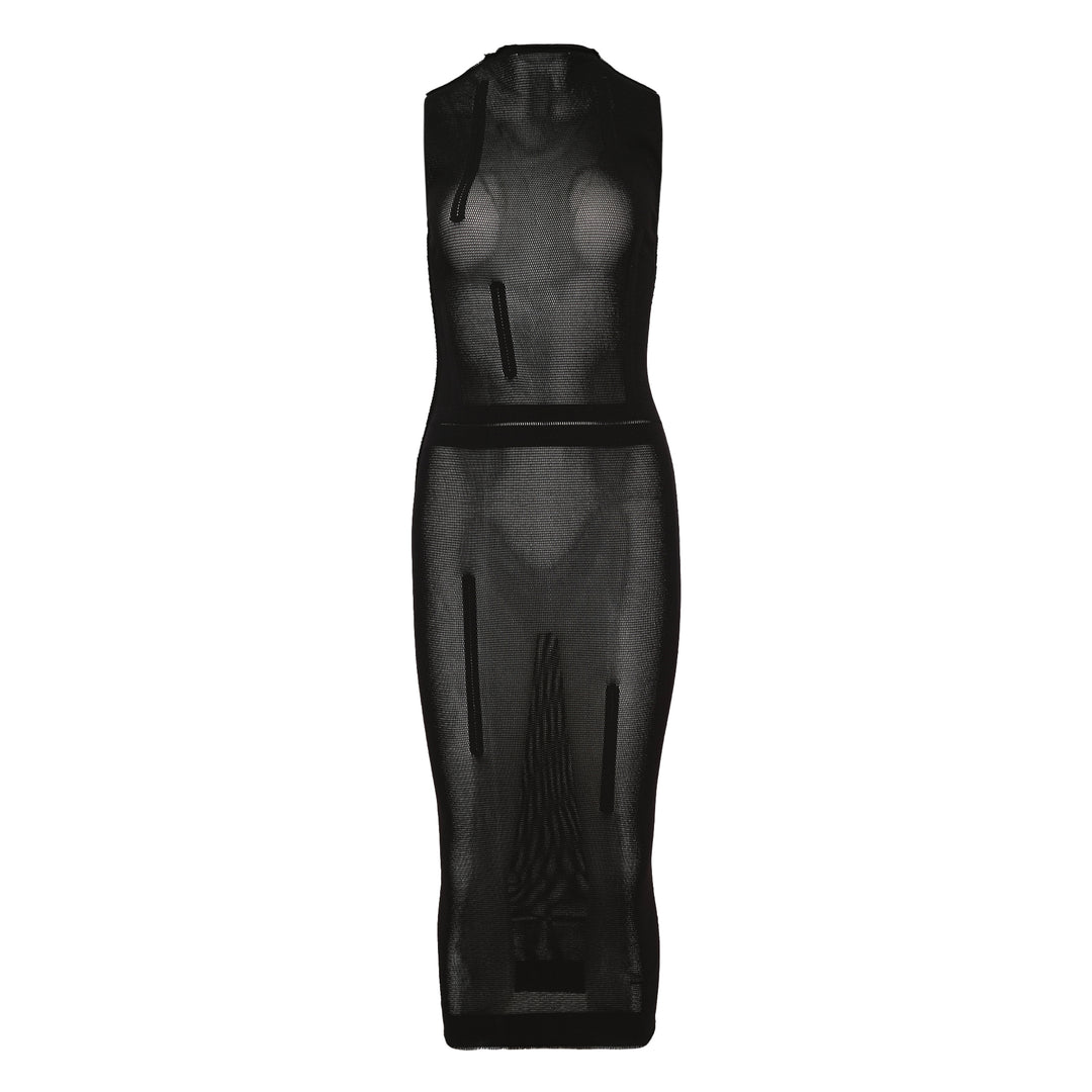 ISSEY MIYAKE Slits Mesh Knit Dress – Available at Club 21, Official Retailer in Singapore, Malaysia & Thailand with Global Shipping Online