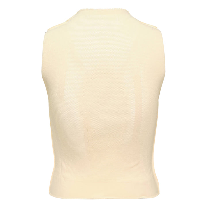 Slits Mesh Knit Top