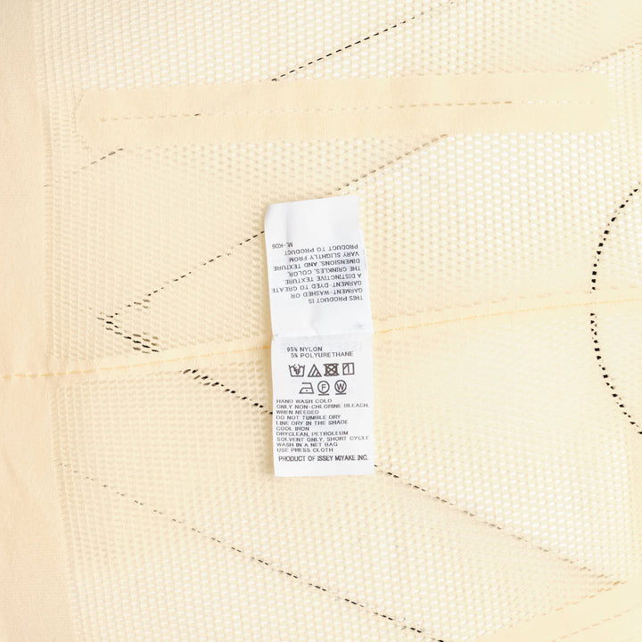 Slits Mesh Knit Top