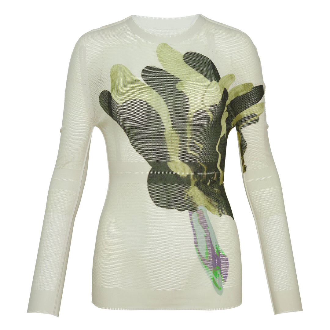 ISSEY MIYAKE Gestural Flowers Knit Top – Available at Club 21, Official Retailer in Singapore, Malaysia & Thailand with Global Shipping Online