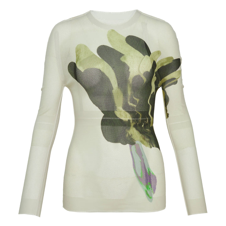 ISSEY MIYAKE Gestural Flowers Knit Top – Available at Club 21, Official Retailer in Singapore, Malaysia & Thailand with Global Shipping Online