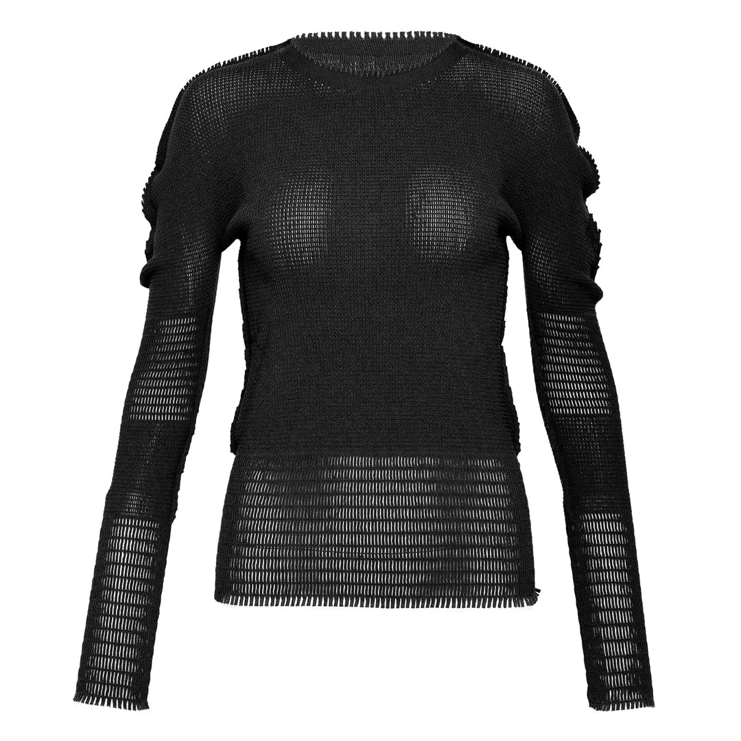 ISSEY MIYAKE Crochet Knit Top – Available at Club 21, Official Retailer in Singapore, Malaysia & Thailand with Global Shipping Online