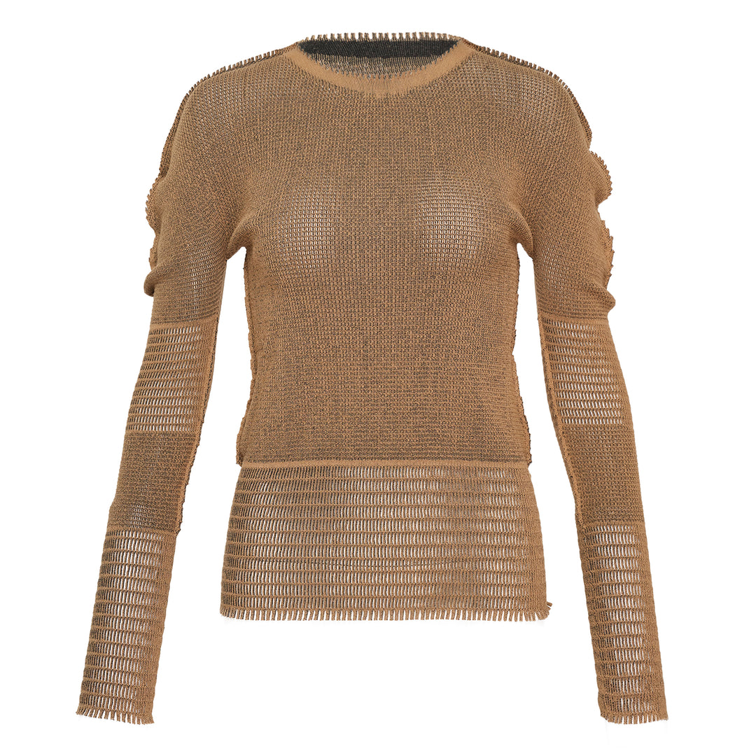 ISSEY MIYAKE Crochet Knit Top – Available at Club 21, Official Retailer in Singapore, Malaysia & Thailand with Global Shipping Online