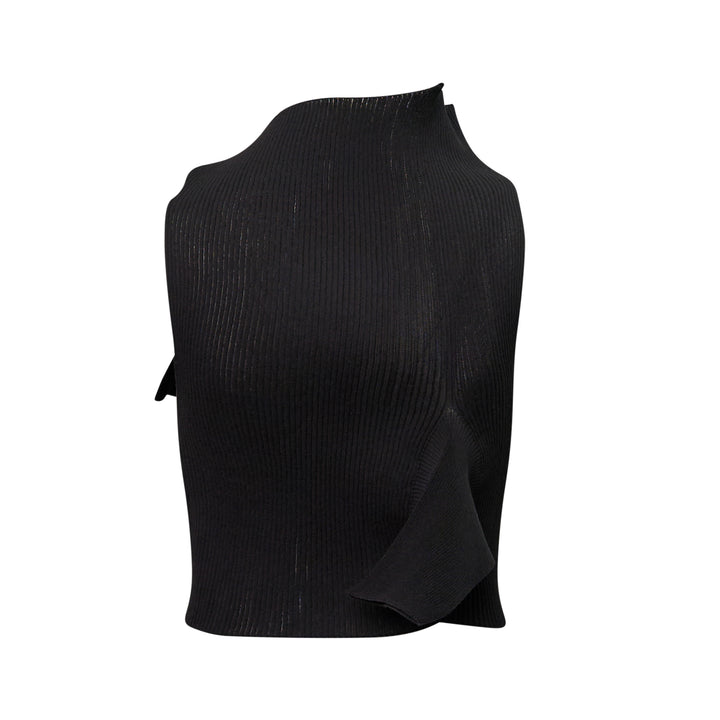 Adventitious High-Neck Knit Top