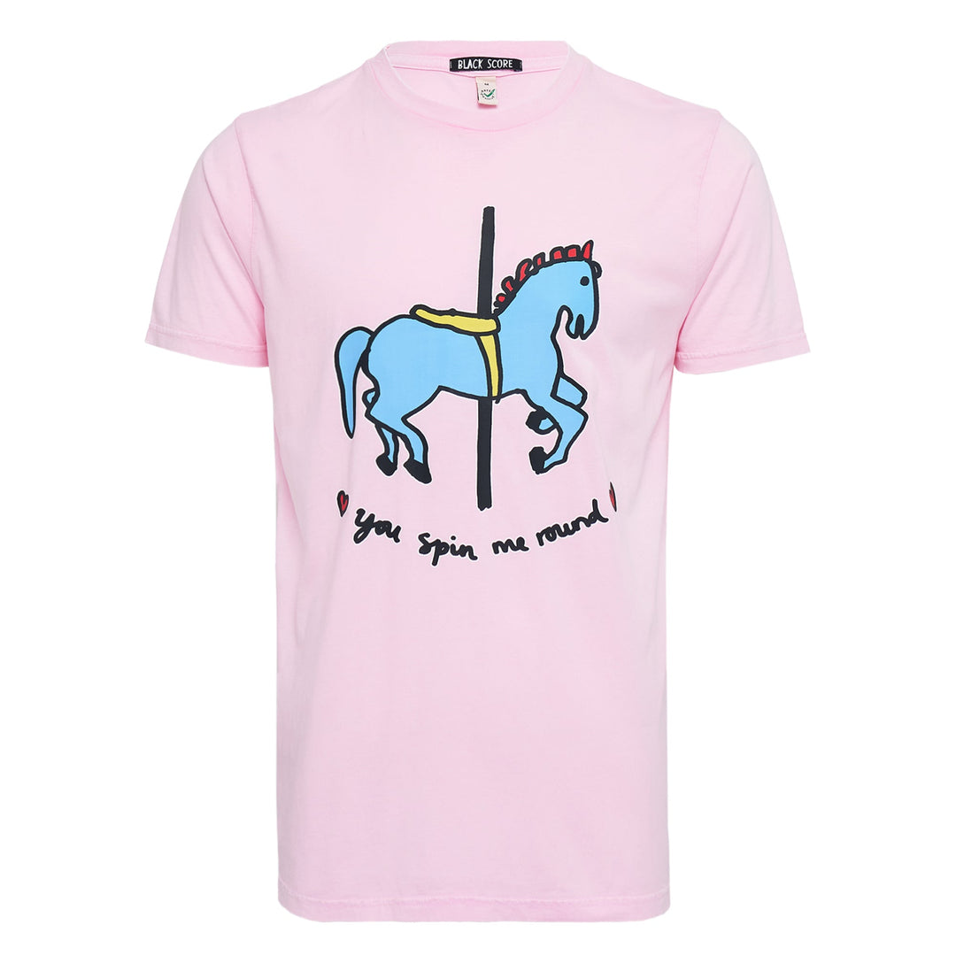 Carousel Horse Print T-Shirt