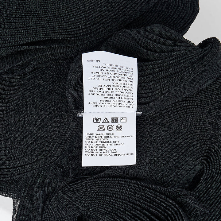 Feather Ramie Pleats Stole