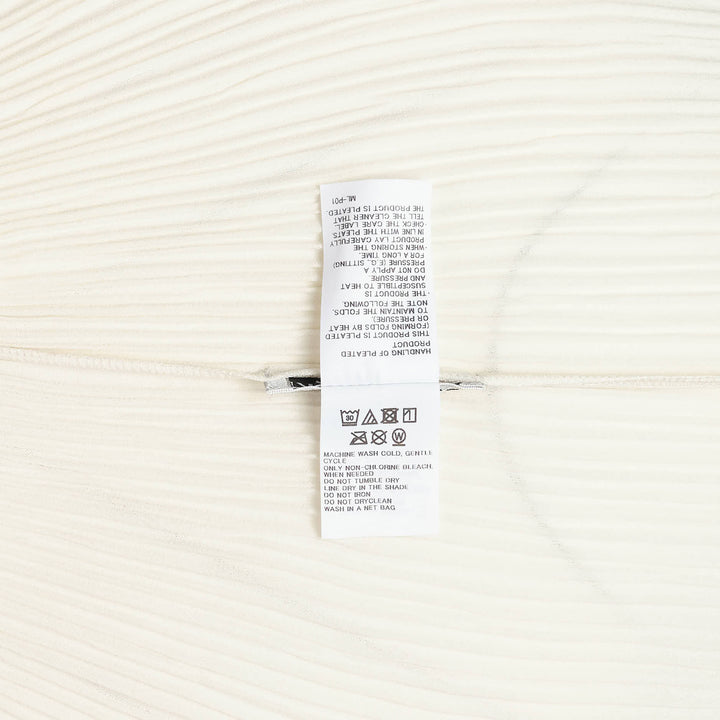 Hatching Pleated Jacket