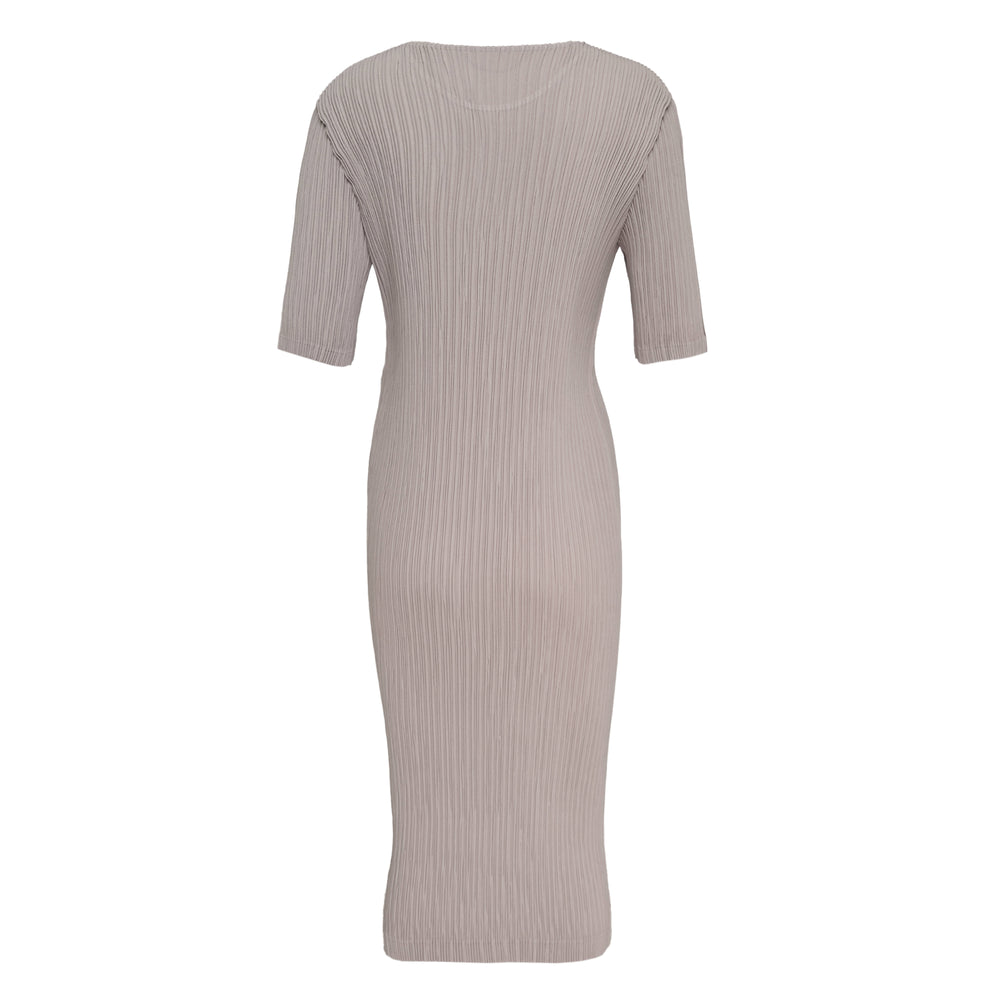 ISSEY MIYAKE Hatching Pleated Dress - view 2