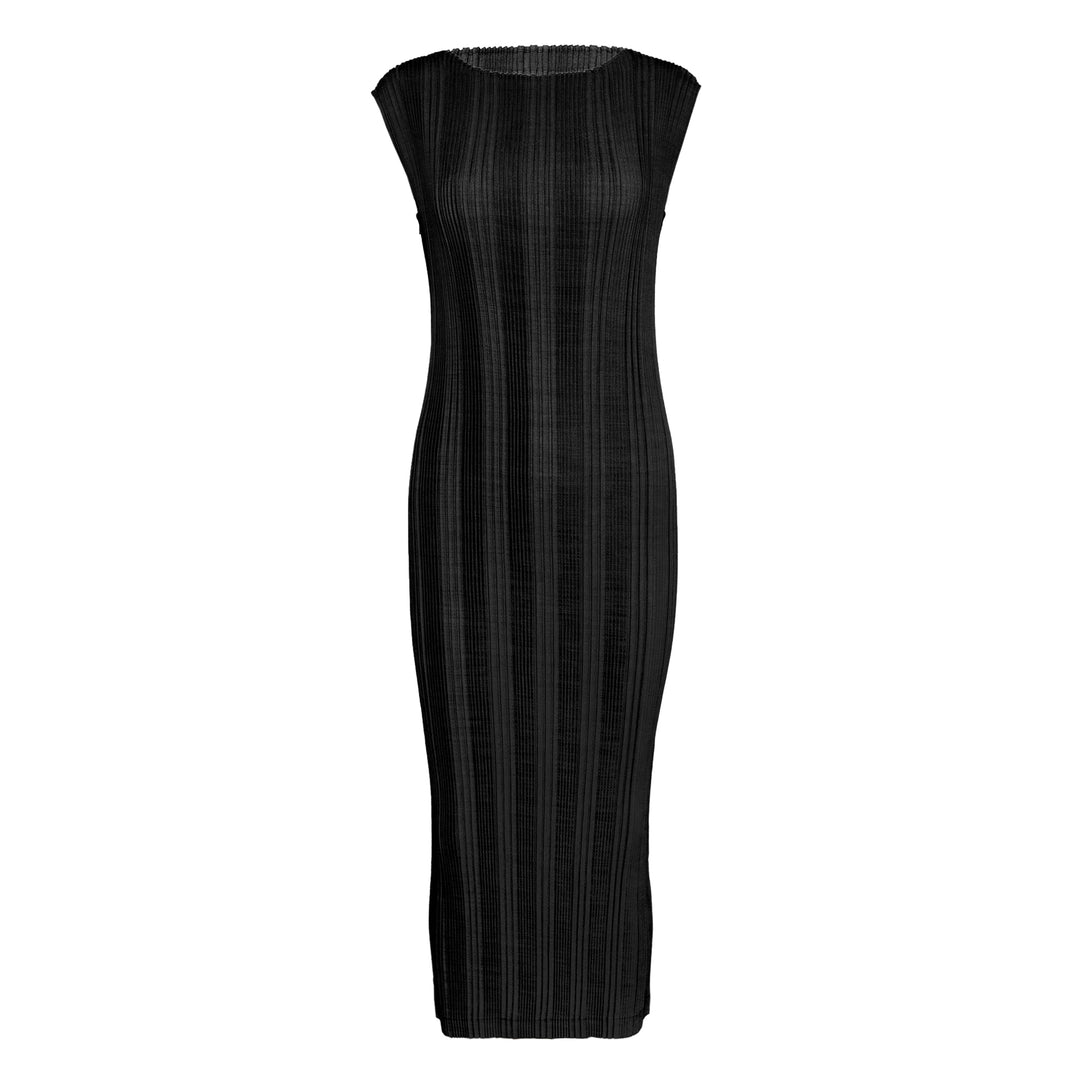 ISSEY MIYAKE Linen-Like Rib Pleated Dress – Available at Club 21, Official Retailer in Singapore, Malaysia & Thailand with Global Shipping Online