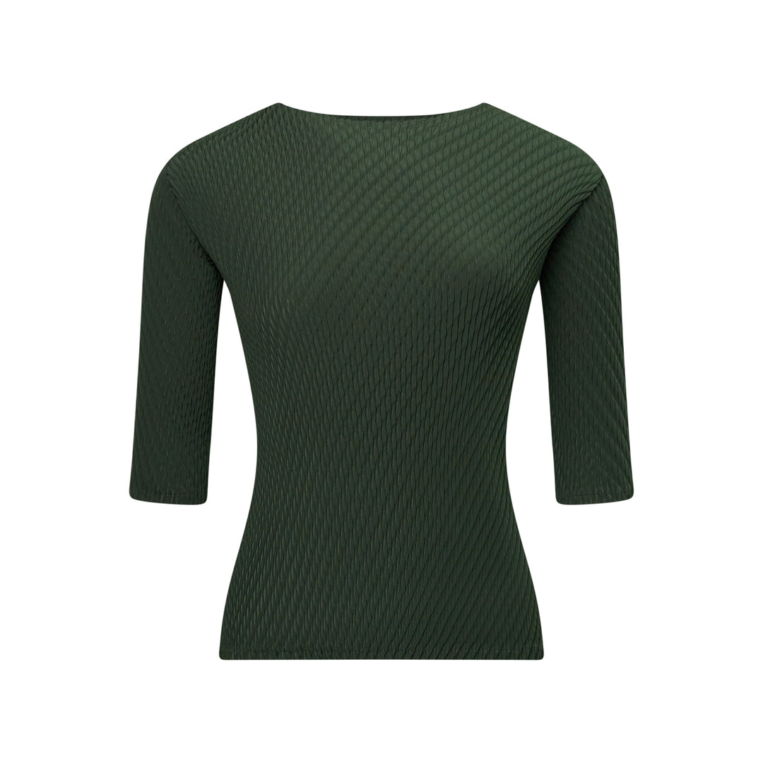 Rhombus Pleated Top