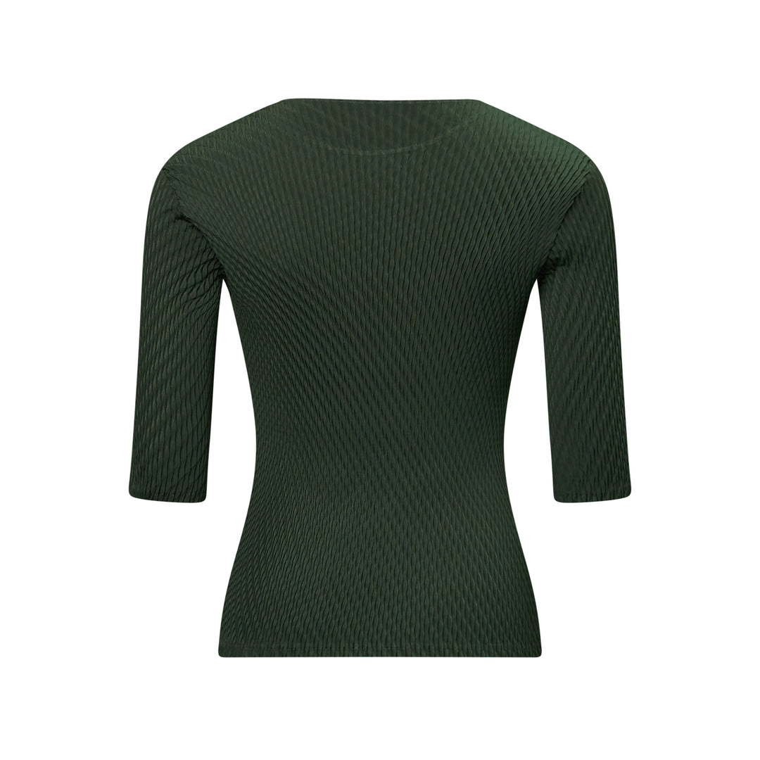 Rhombus Pleated Top