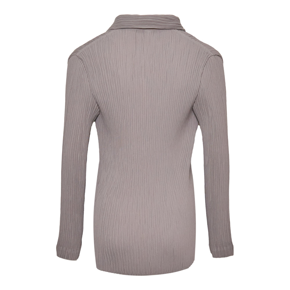 ISSEY MIYAKE Hatching Pleated Shirt – Available at Club 21, Official Retailer in Singapore, Malaysia & Thailand with Global Shipping Online