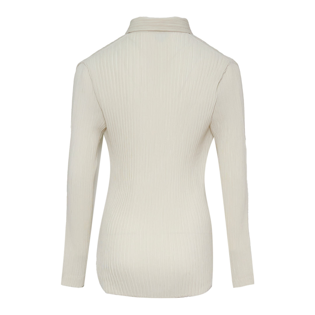 ISSEY MIYAKE Hatching Pleated Top – Available at Club 21, Official Retailer in Singapore, Malaysia & Thailand with Global Shipping Online