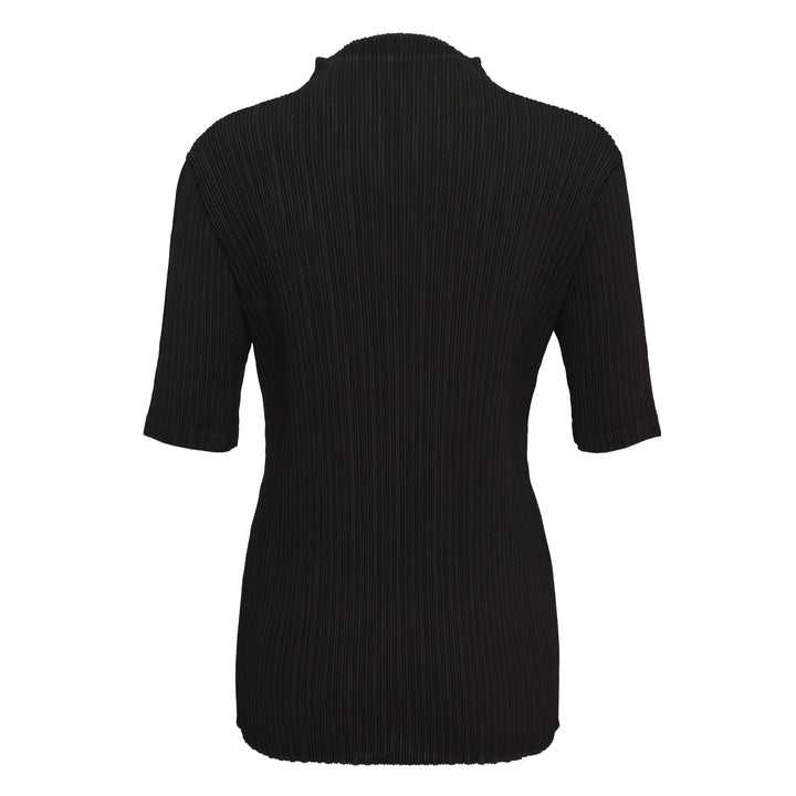 Hatching Pleated Top