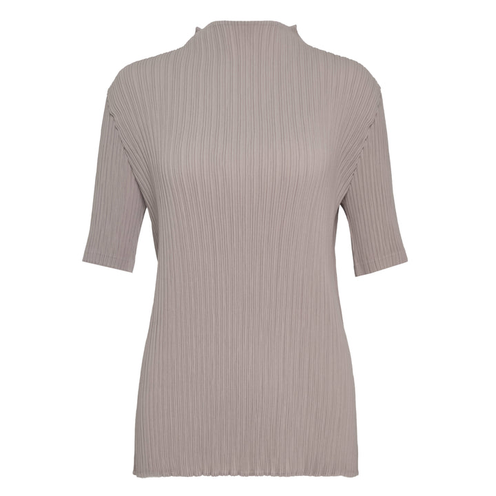 Hatching Pleated Top