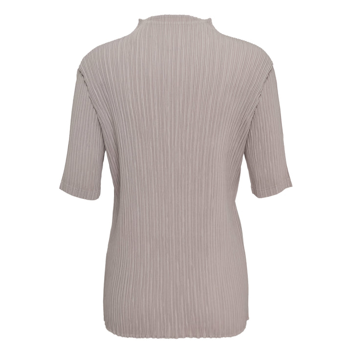 Hatching Pleated Top
