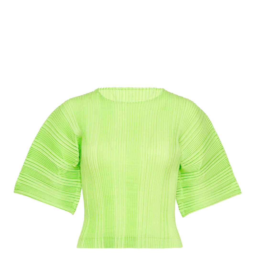 ISSEY MIYAKE Linen Like Rib Pleated Top – Available at Club 21, Official Retailer in Singapore, Malaysia & Thailand with Global Shipping Online