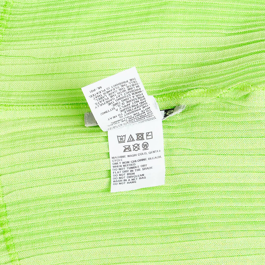 ISSEY MIYAKE Linen Like Rib Pleated Top – Available at Club 21, Official Retailer in Singapore, Malaysia & Thailand with Global Shipping Online