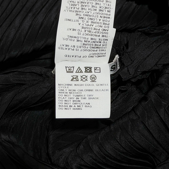 Plaster Pleats Solid Pleated Top