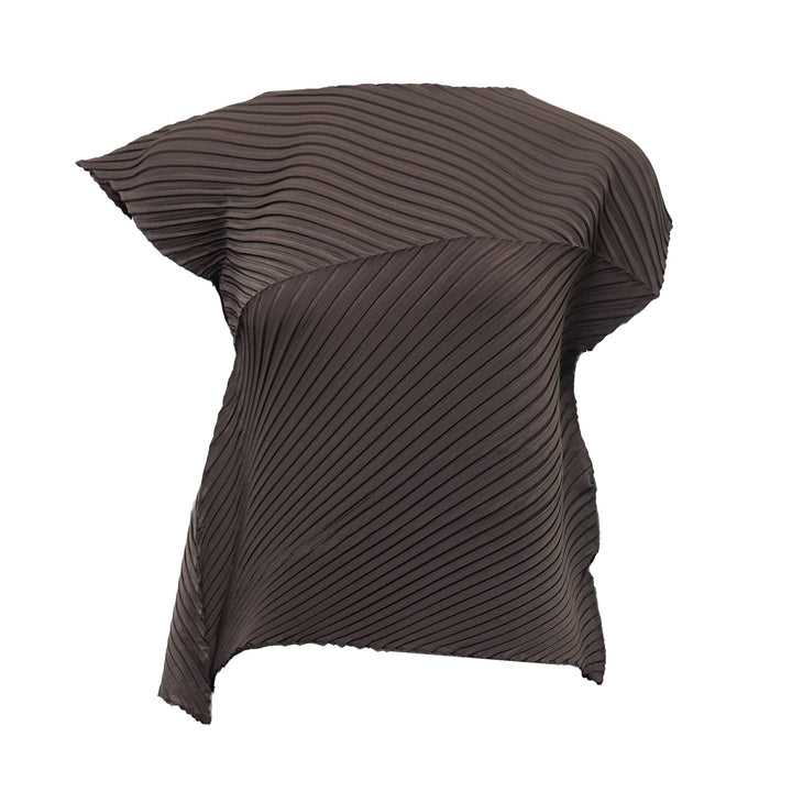Plaster Pleats Solid Pleated Top