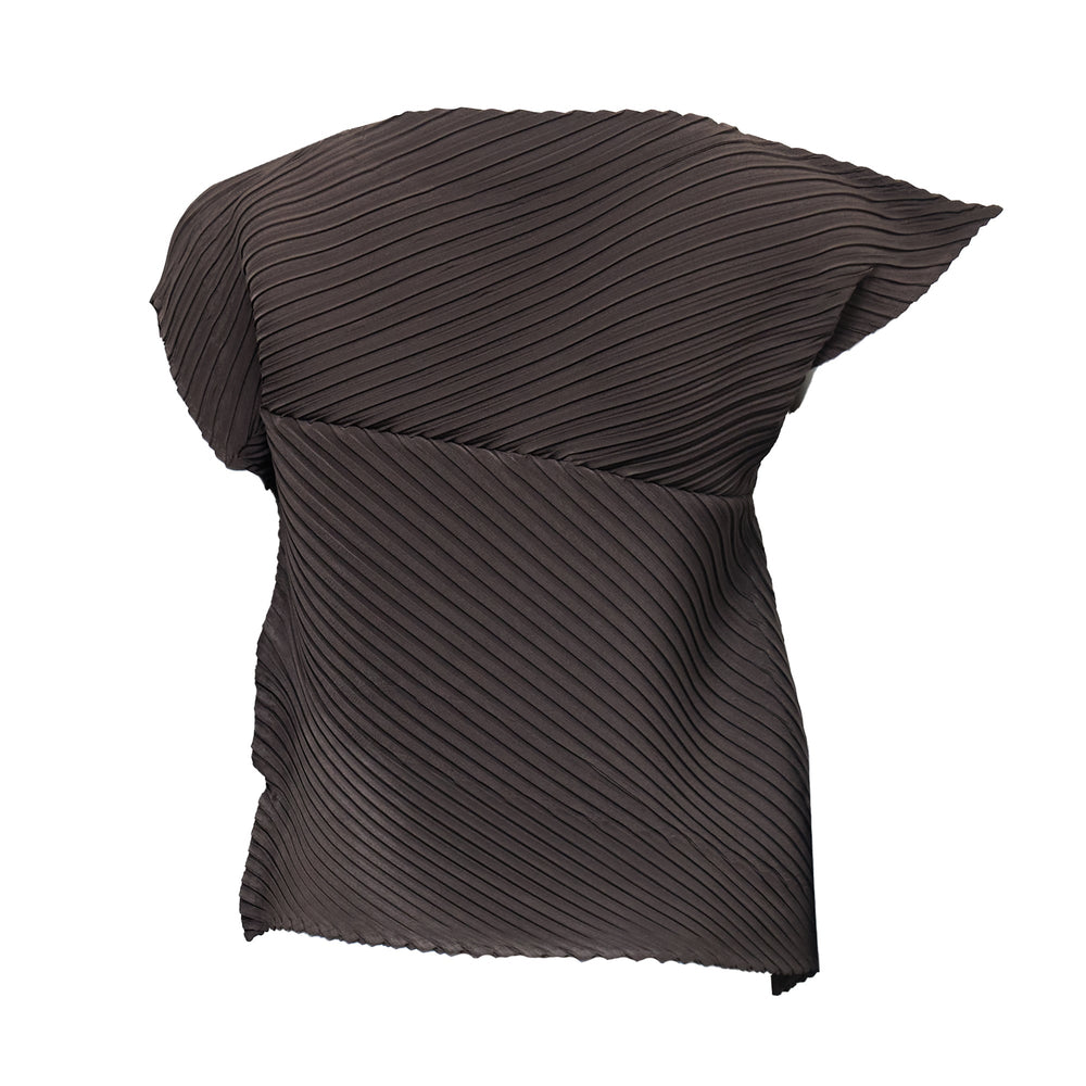 ISSEY MIYAKE Plaster Pleats Solid Pleated Top - view 2