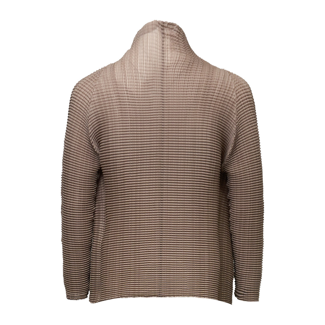 Wooly Pleated Cardigan
