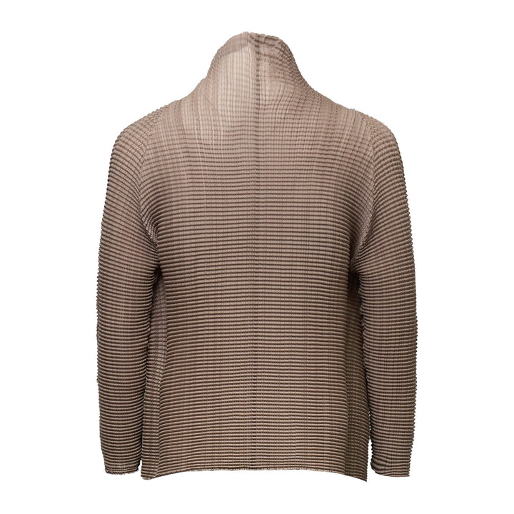 Wooly Pleated Cardigan