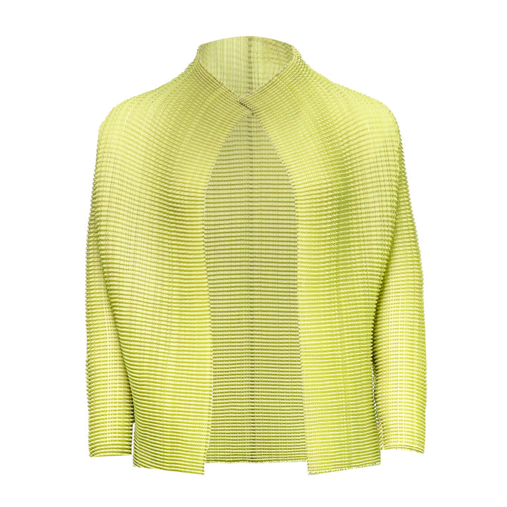 Pleated Cardigan