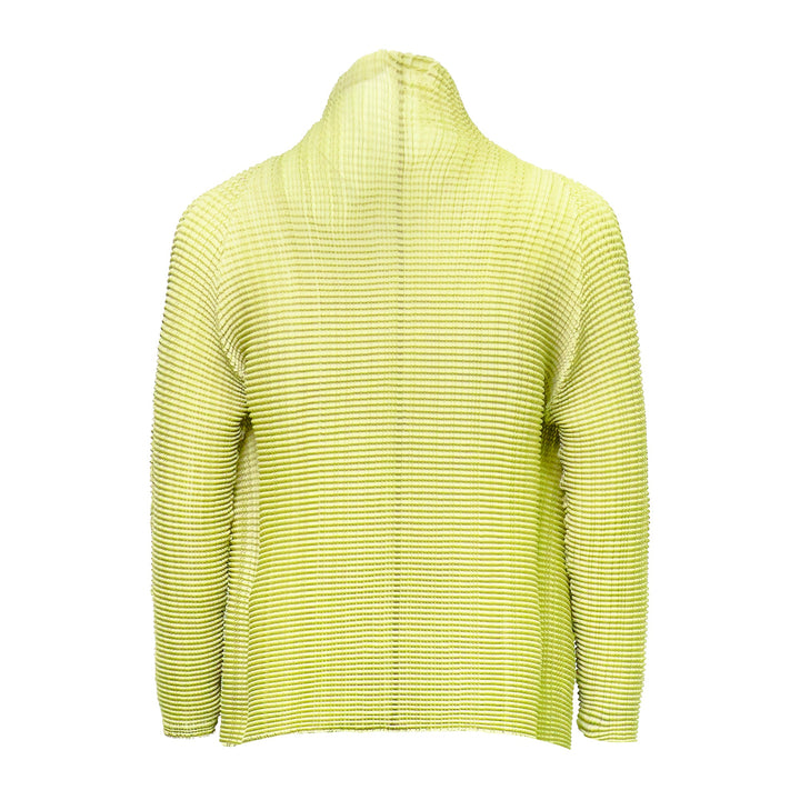 Pleated Cardigan