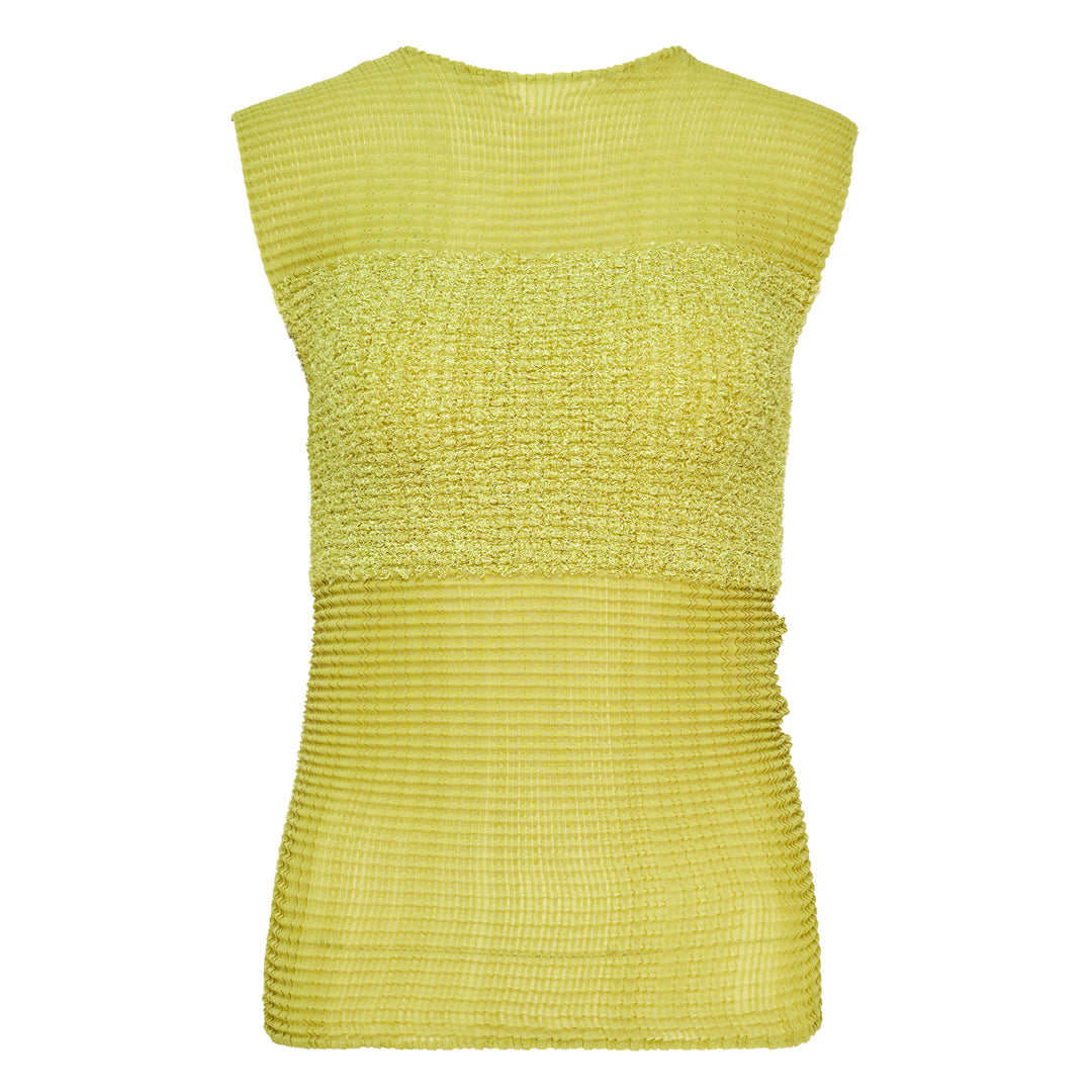 ISSEY MIYAKE Sheer Fuzzy Pleated Top – Available at Club 21, Official Retailer in Singapore, Malaysia & Thailand with Global Shipping Online