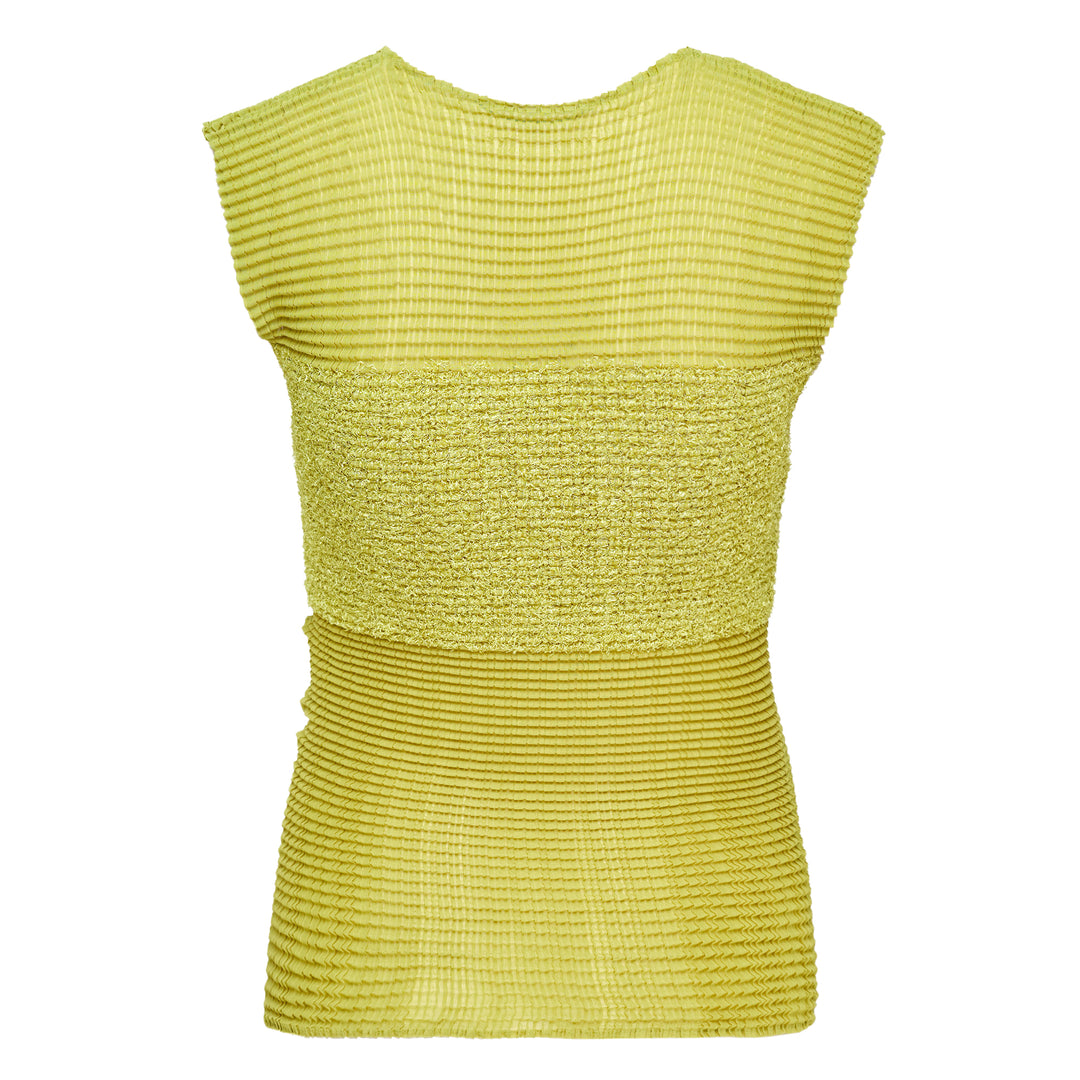 ISSEY MIYAKE Sheer Fuzzy Pleated Top – Available at Club 21, Official Retailer in Singapore, Malaysia & Thailand with Global Shipping Online