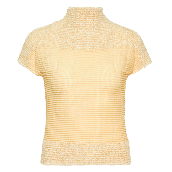 ISSEY MIYAKE Sheer Fuzzy Pleated Top – Available at Club 21, Official Retailer in Singapore, Malaysia & Thailand with Global Shipping Online
