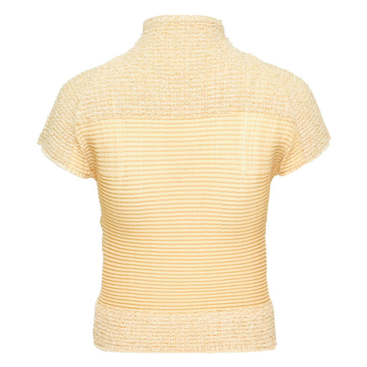 ISSEY MIYAKE Sheer Fuzzy Pleated Top – Available at Club 21, Official Retailer in Singapore, Malaysia & Thailand with Global Shipping Online