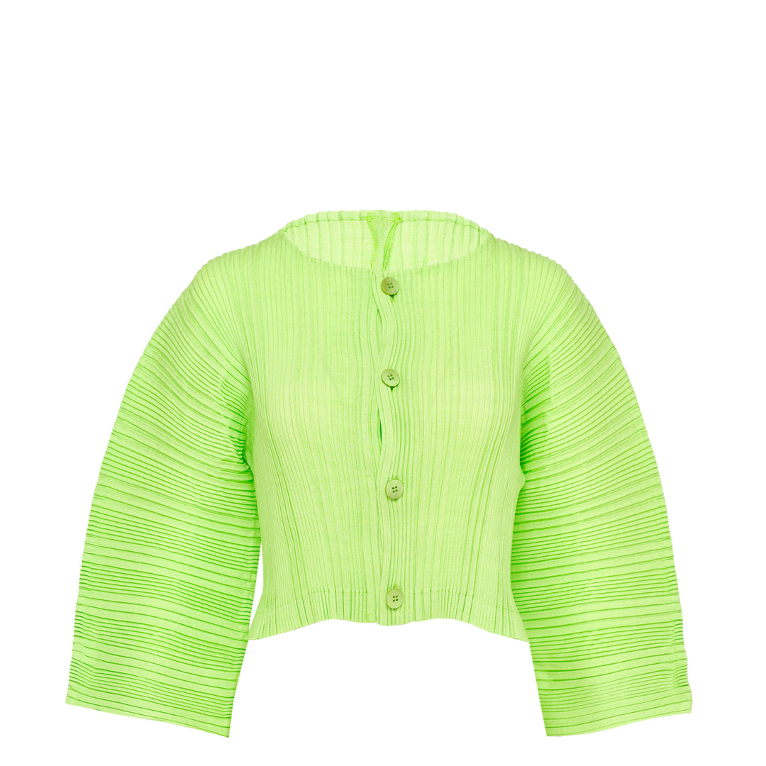 ISSEY MIYAKE Pleated Cardigan – Available at Club 21, Official Retailer in Singapore, Malaysia & Thailand with Global Shipping Online