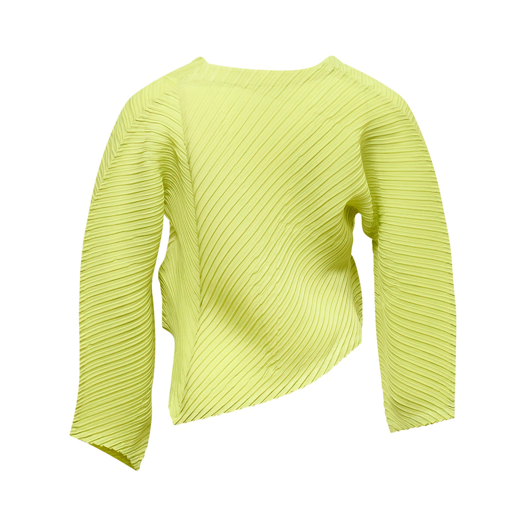 Pleated Cardigan