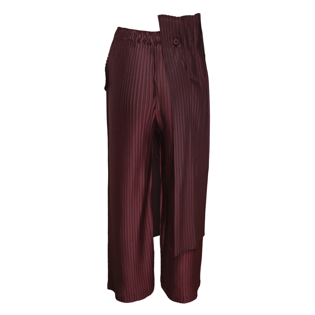 ISSEY MIYAKE Pleated On Pleats Pants – Available at Club 21, Official Retailer in Singapore, Malaysia & Thailand with Global Shipping Online