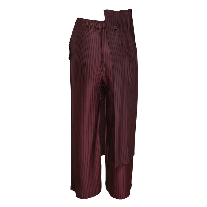 ISSEY MIYAKE Pleated On Pleats Pants – Available at Club 21, Official Retailer in Singapore, Malaysia & Thailand with Global Shipping Online