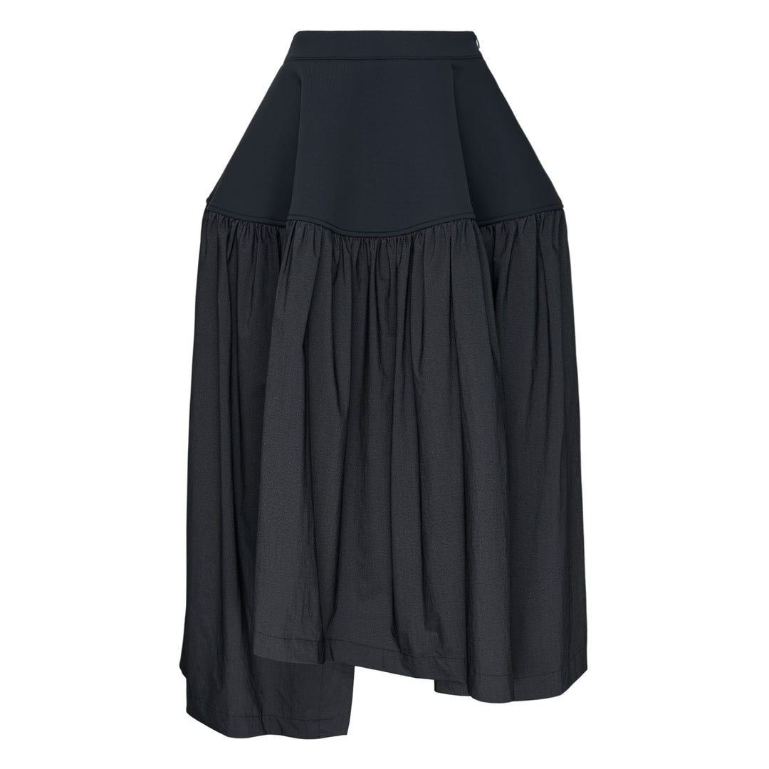 Mute Gathered Midi Skirt